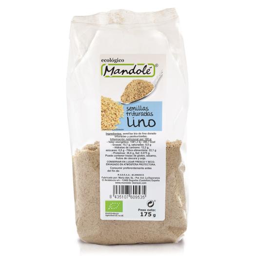 Semillas de Lino Dorado Triturado Bio 175g