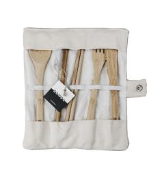 Set Cubiertos de Bambú Banbu