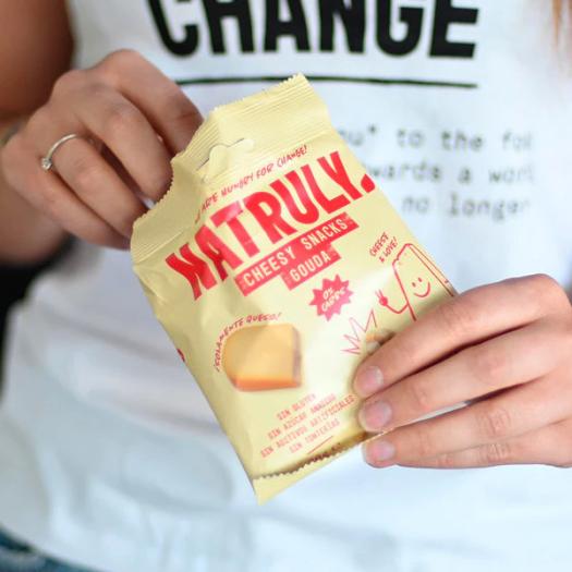 Snacks de Queso Gouda Cheesy Snacks Natruly 20g