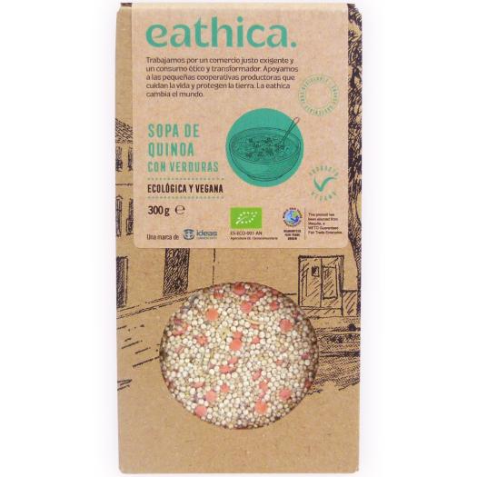 Sopa de Quinoa con Verduras Eathica Bio 300g