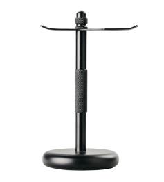 Soporte Afeitado Negro para Maquinilla y Brocha Banbu