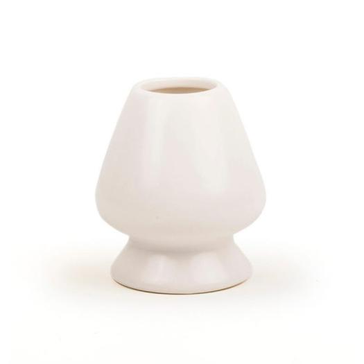Soporte Blanco para Batidor de Bambú Chasen Matcha&Co