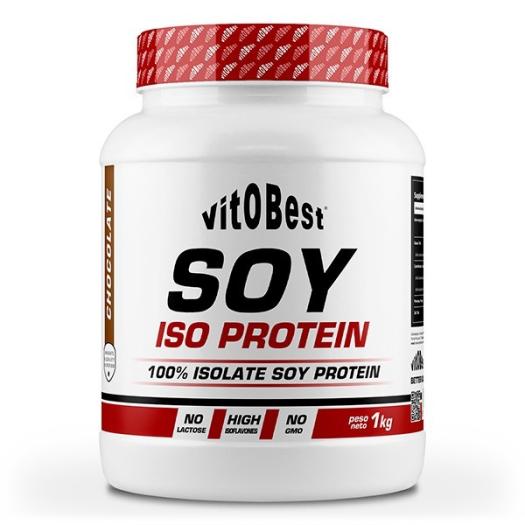 Soy ISO Proteína Vegana Chocolate Vitobest 1Kg