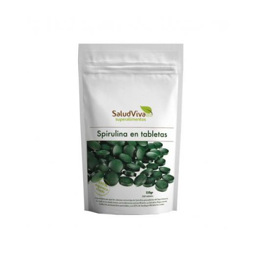 Spirulina en Tabletas Bio 125g 260 Tabletas