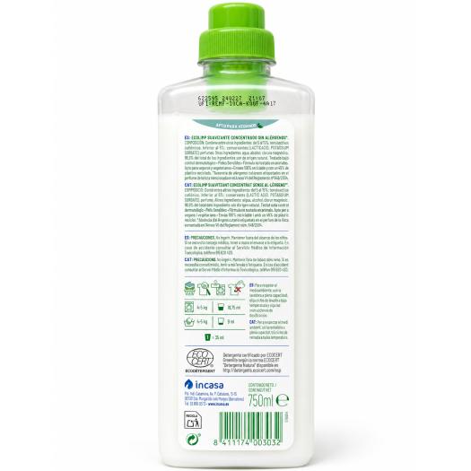 Suavizante Concentrado Aroma Natural Ecomimidú Bio 750ml