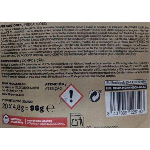 Suelos pH Neutro FLOPP ECO 20 ud