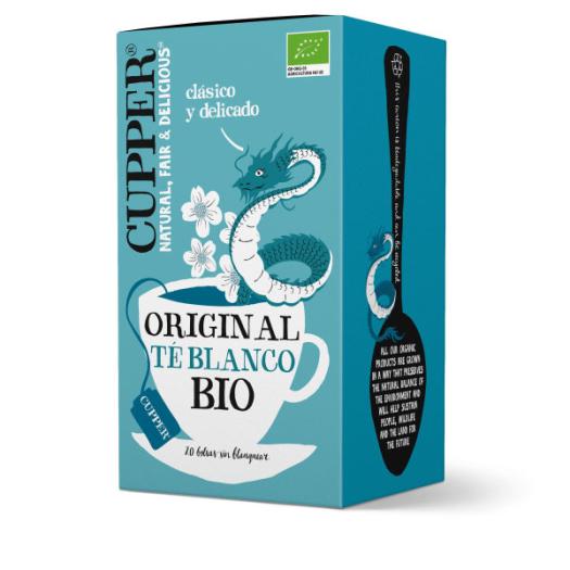Té Blanco Original Cupper Bio 20 bolsitas