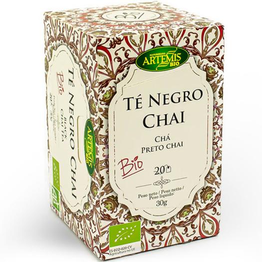 Té Chai Negro Premium Artemis Bio 20 filtros 30g