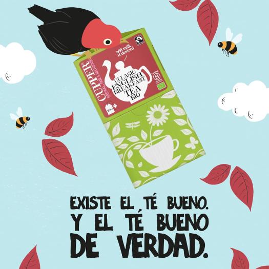 Té Negro English Breakfast Cupper Bio 250 bolsitas