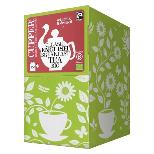 Té Negro English Breakfast Cupper Bio 250 bolsitas