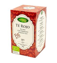 Té Rojo Pu Erh Artemis Bio 20 filtros
