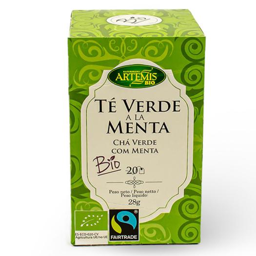 Té Verde con Menta Artemis Bio 20 filtros