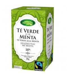 Té Verde con Menta Artemis Bio 20 filtros
