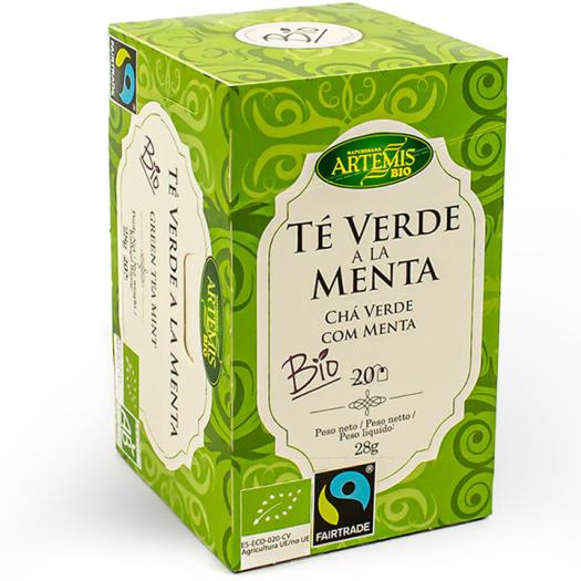 Té Verde con Menta Artemis Bio 20 filtros