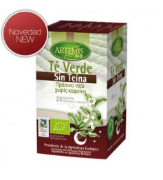 Té Verde Descafeinado Artemis Bio 20 filtros