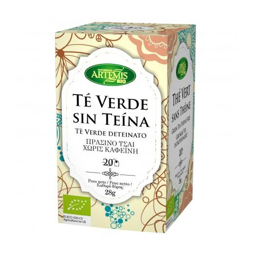 Té Verde Descafeinado Artemis Bio 20 filtros
