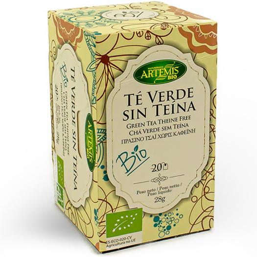 Té Verde Descafeinado Artemis Bio 20 filtros