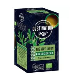 Té Verde Sencha Premium Japón Destination Bio 20 Filtros 40g