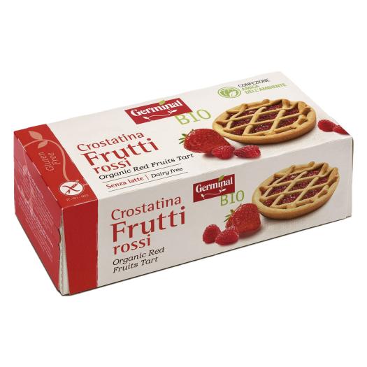 Tartaleta de Frutos Rojos Sin Gluten Germinal Bio 200g