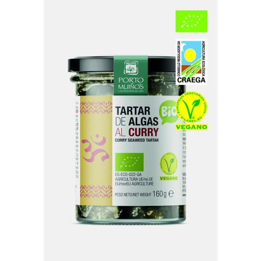 Tartar de Algas al Curry Porto Muiños Bio 160g