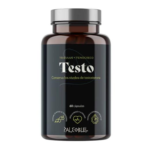 Testo con Tribulus, Fenogreco y Zinc Paleobull 60 cápsulas