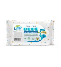Toallitas Bebé Biodegradables Ecomimidú Bio 60 ud