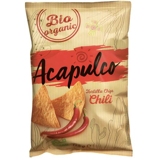 Tortilla Chips Chili Acapulco Bio 125g