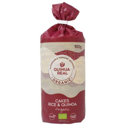 Tortita de Arroz con Quinoa Sin Gluten Quinua Real Bio 100 g