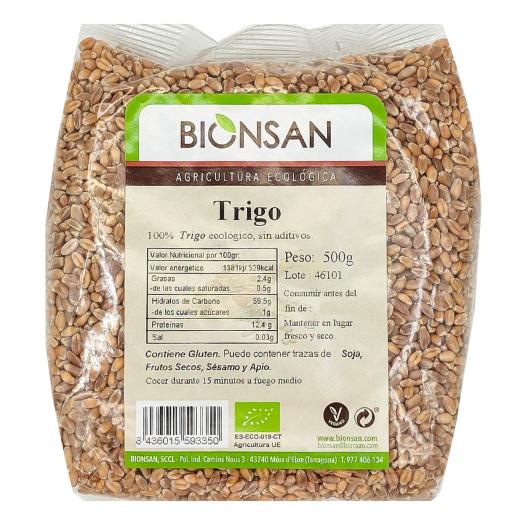 Trigo en Grano Bionsan Bio 500g