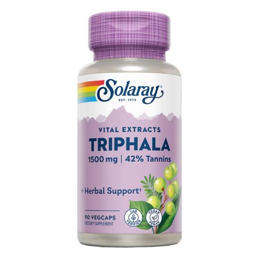Triphala 1500 mg Solaray 90 VegCaps