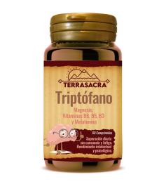 Triptófano con Magnesio y Melatonina Terrasacra 60 Comp