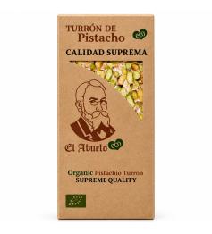 Turrón Duro de Pistacho El Abuelo Bio 200g