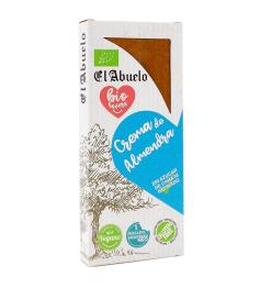 Turrón Vegano Sin Gluten de Crema de Almendras El Abuelo Biolovers Bio 200g