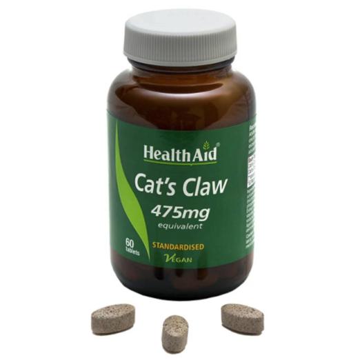 Uña de Gato Health Aid 475mg 60 Comprimidos