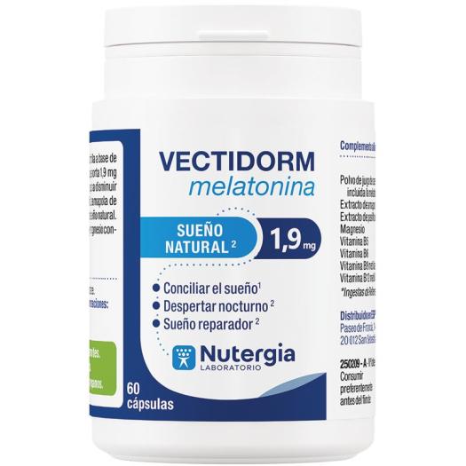 Vectidorm Melatonina Nutergia 60 cápsulas