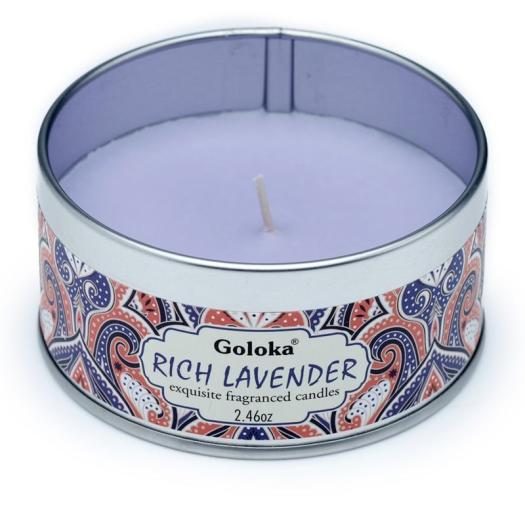 Vela Aromática de Lavanda Goloka