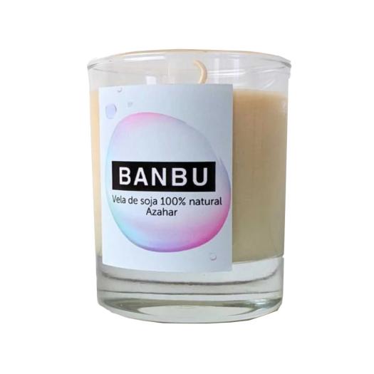 Vela de Soja Natural Azahar Banbu