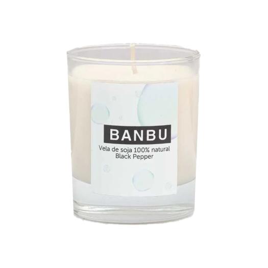 Vela de Soja Natural Black Pepper Banbu