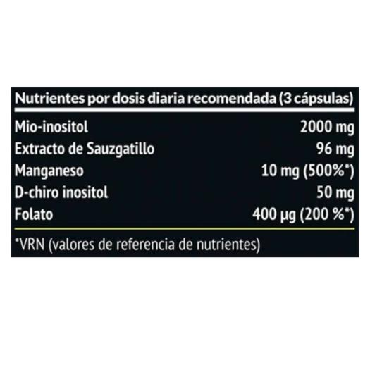 Venus con Inositol, Sauzgatillo y Folato Paleobull 90 cápsulas