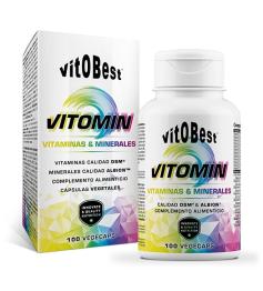 Vitomin Vitamina & Mineral Complex Vitobest 100 Cápsulas