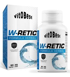 W-Retic Diuretic Herbal Formula Vitobest 90 Cápsulas