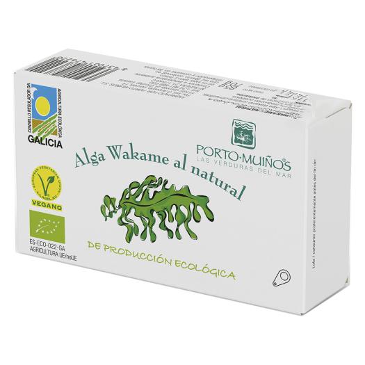 Wakame al Natural Lata Porto Muiños Bio 90g