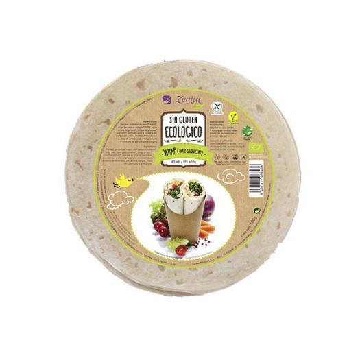 Wrap de Trigo Sarraceno Sin Gluten Zealia Bio 120g