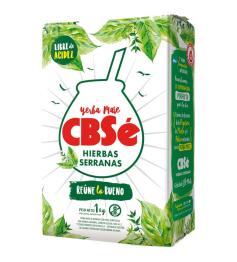 Yerba Mate Hierbas Serranas CBSe 1Kg